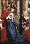 Rogier van der Weyden Seven Sacraments Altarpiece oil painting